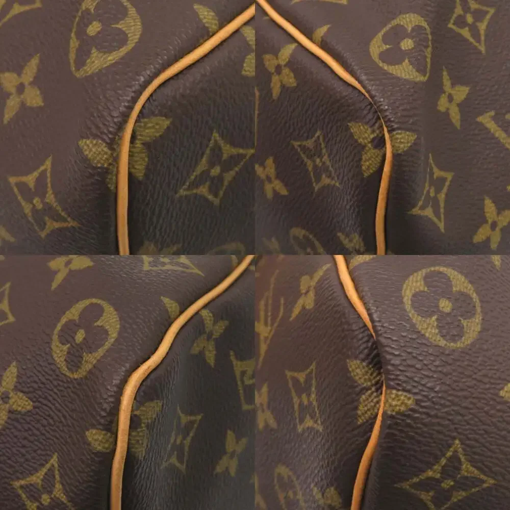 LOUIS VUITTON Brown Monogram Keepall 50 Boston Bag